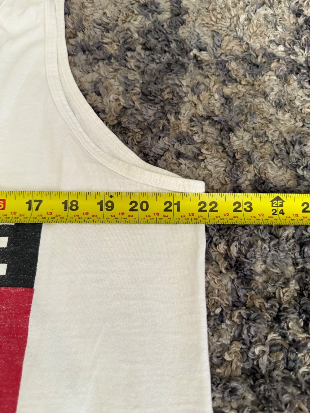 Vintage Myrtle Beach Tank Top XL White Heavy Cotton South Carolina Water Sport - Picture 5 of 7